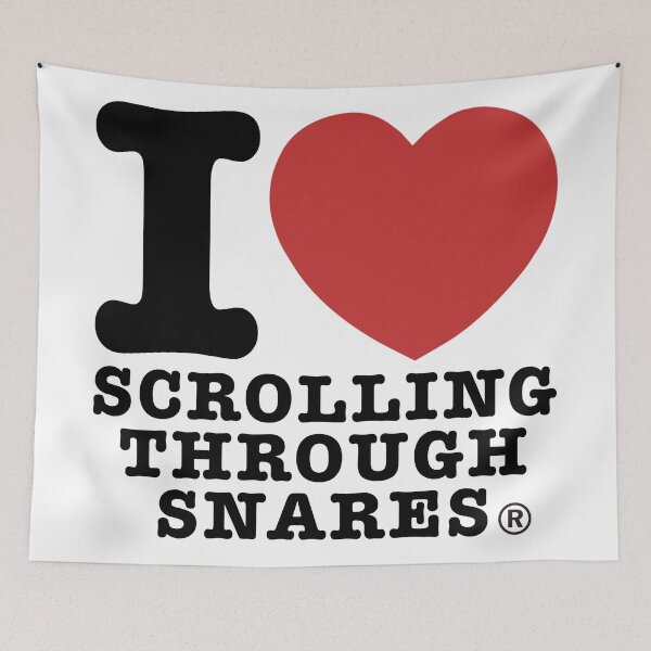 Item preview, Scrolling Through Snares - Funny Music Producer Sample Pack Meme designed and sold by ProducerNation.