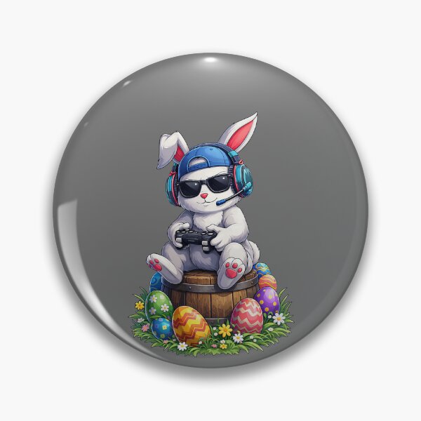 Item preview, Happy Easter Day Shirts Bunny Egg Video Game Kids Mens Gamer designed and sold by KristineLi.