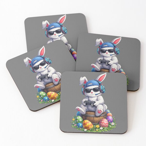 Item preview, Happy Easter Day Shirts Bunny Egg Video Game Kids Mens Gamer designed and sold by KristineLi.