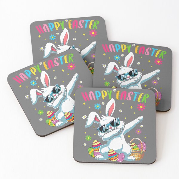 Item preview, Happy Easter Day Girls Boys Easter Funny Dabbing Bunny Eg designed and sold by KristineLi.