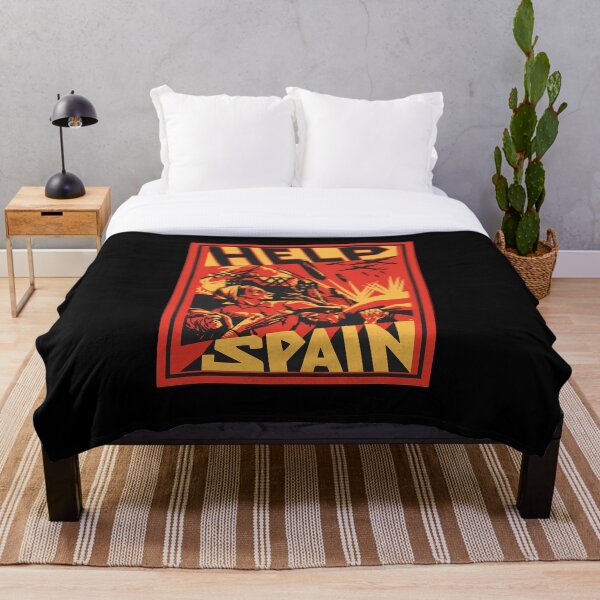 Artikelvorschau, Hilfe für Spanien – Spanische Revolution / Bürgerkrieg entworfen und verkauft von Radical Poster Collective.