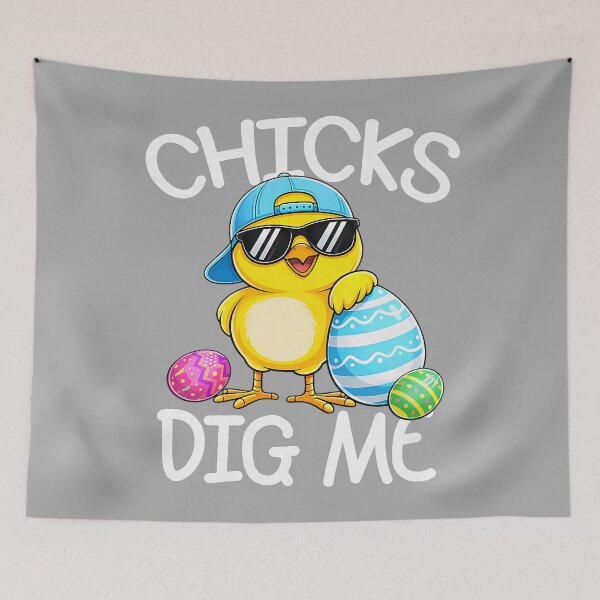 Item preview, Happy Easter Chicks Dig Me Easter Toddler Boys Men Kids designed and sold by KathieFaugh.