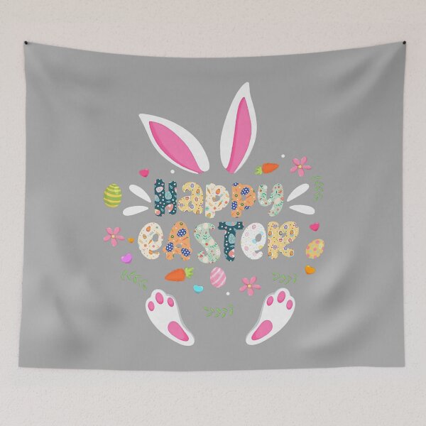 Item preview, Happy Easter Bunny Rabbit Face Funny Easter Day Women Girls designed and sold by KathieFaugh.