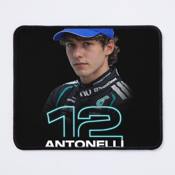 Item preview, Antonelli 12 Neon Racing Driver – Next Generation Motorsport Design designed and sold by Orbit Ink.