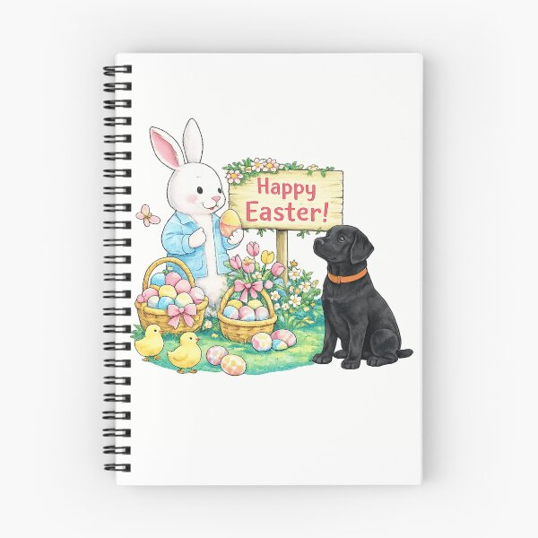 Item preview, Happy Easter Bunny designed and sold by Thread&Fable.