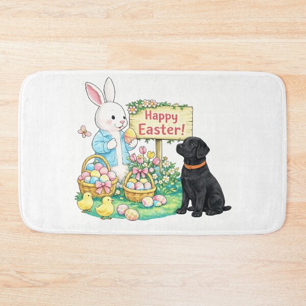 Item preview, Happy Easter Bunny designed and sold by Thread&Fable.