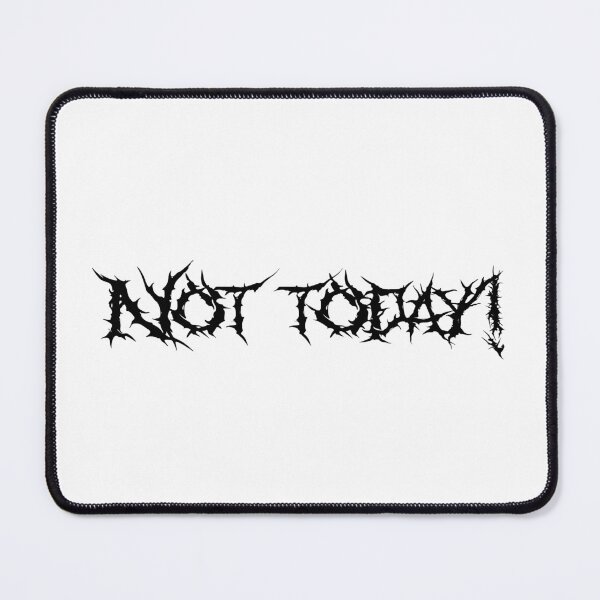 Item preview, Not Today – Simple Minimal designed and sold by HerrArqan ⭐️⭐️⭐️⭐️.