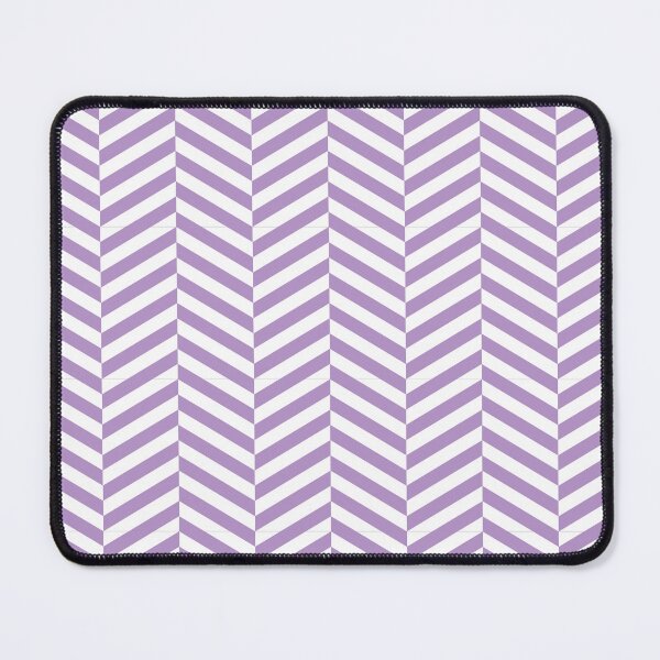 Item preview, White And Purple Herringbone Pattern designed and sold by pattern-archive.