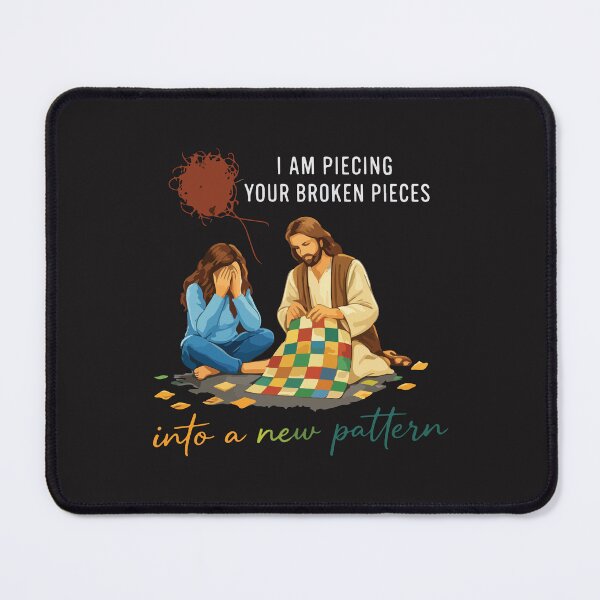 Item preview, I Am Piecing Your Broken Pieces Christian Jesus Healing Faith designed and sold by kiralynstration.