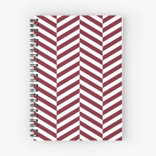 Item preview, White And Red Herringbone Pattern designed and sold by pattern-archive.