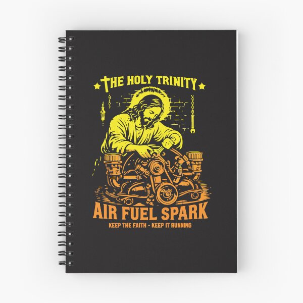 Item preview, Holy Trinity Air Fuel Spark Christian Mechanic Faith Funny designed and sold by kiralynstration.