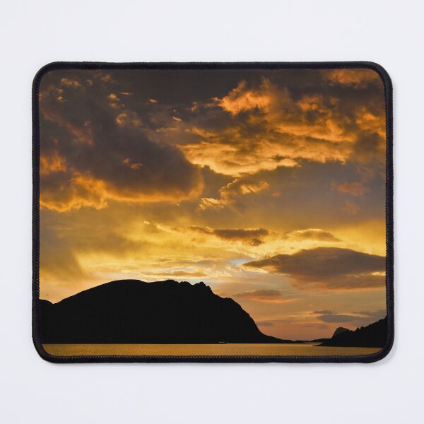 Item preview, Beautiful sunset over a Norwegian fjord., Original photography designed and sold by studio838.