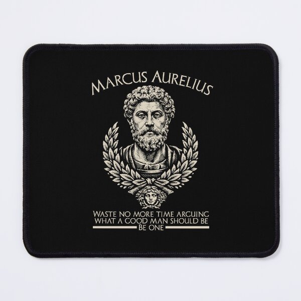 Item preview, Marcus Aurelius Stoic Philosophy Quote designed and sold by MehMerchTees.