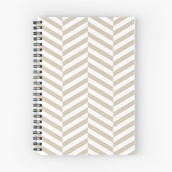 Item preview, White And Sand Herringbone Pattern designed and sold by pattern-archive.