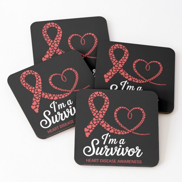 Item preview, I'm A Survivor Heart Disease Awareness Month designed and sold by VENOM0RIOT.
