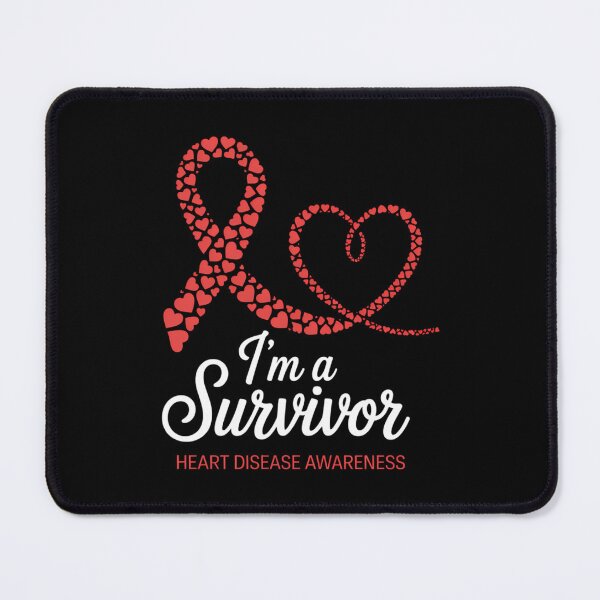 Item preview, I'm A Survivor Heart Disease Awareness Month designed and sold by VENOM0RIOT.