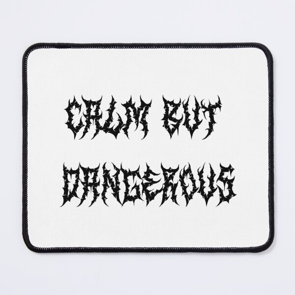 Item preview, Calm But Dangerous, Heavy bold font designed and sold by HerrArqan ⭐️⭐️⭐️⭐️.