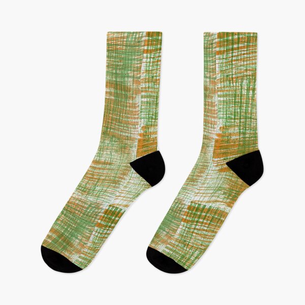 Item preview, Orange Green Crosshatch Texture - Abstract Woven Pattern Background designed and sold by Ihor Ivanov.