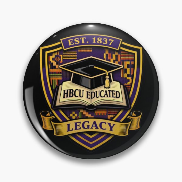 Item preview, HBCU Legacy Crest – Black Excellence College Alumni Pride designed and sold by PunchDrop.