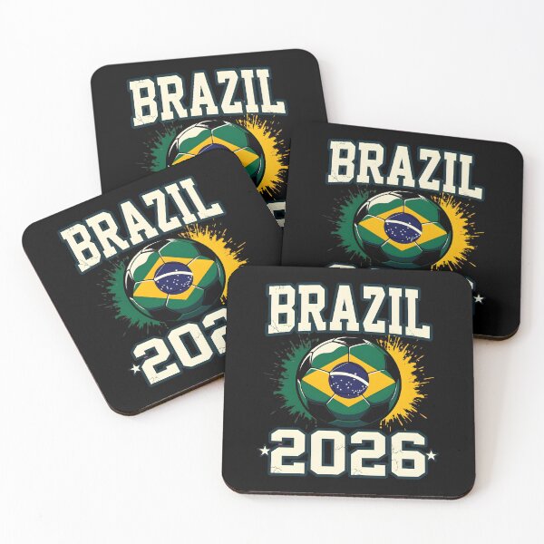Item preview, Brazil Soccer Football 2026 designed and sold by dudelinart.