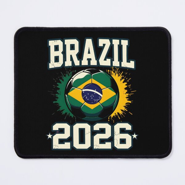 Item preview, Brazil Soccer Football 2026 designed and sold by dudelinart.