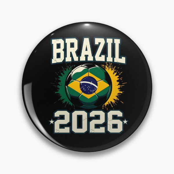 Item preview, Brazil Soccer Football 2026 designed and sold by dudelinart.