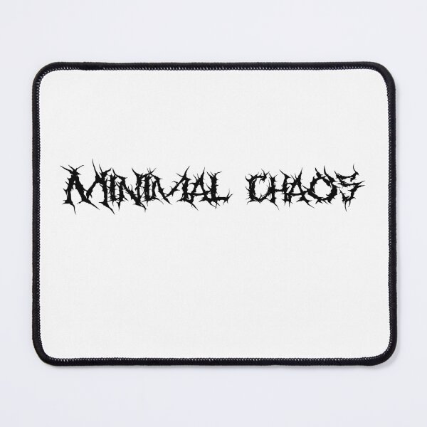 Item preview, Minimal Chaos typography designed and sold by HerrArqan ⭐️⭐️⭐️⭐️.