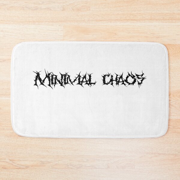 Item preview, Minimal Chaos typography designed and sold by HerrArqan ⭐️⭐️⭐️⭐️.