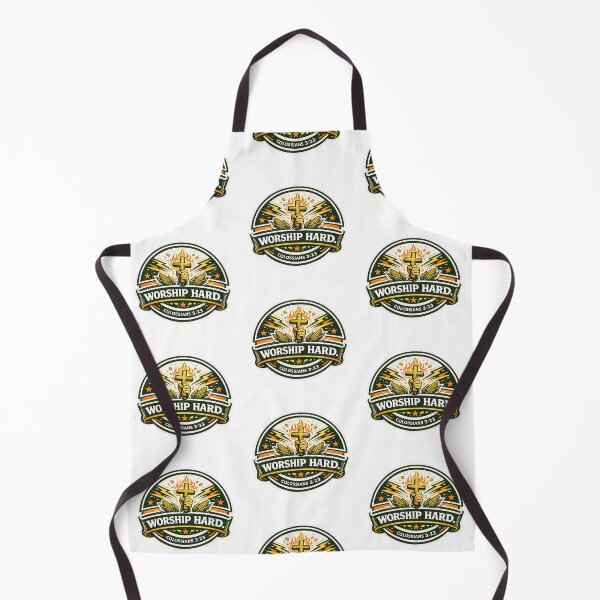 Item preview, WORSHIP HARD. Colossians 3-23 designed and sold by Throwing-Corn.