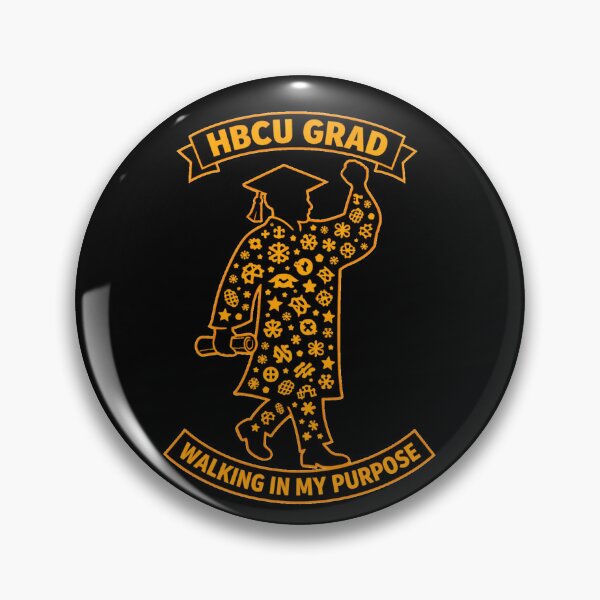 Item preview, HBCU Graduate Walking in My Purpose – Black Excellence Pride designed and sold by PunchDrop.