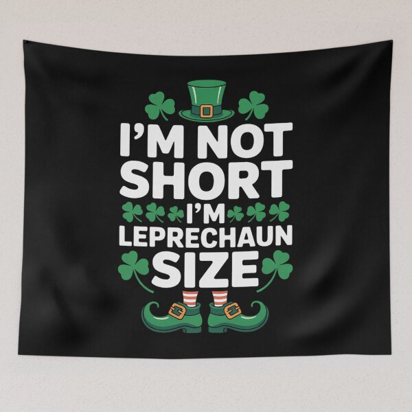 Item preview, I'm Not Short I'm Leprechaun Size St Patrick's Day designed and sold by papertaless.