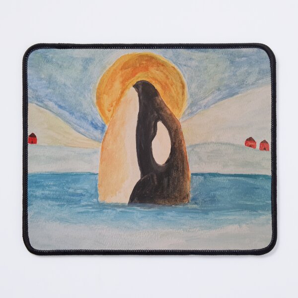 Item preview, Orca Breaking Through The Ice designed and sold by OliverElson.