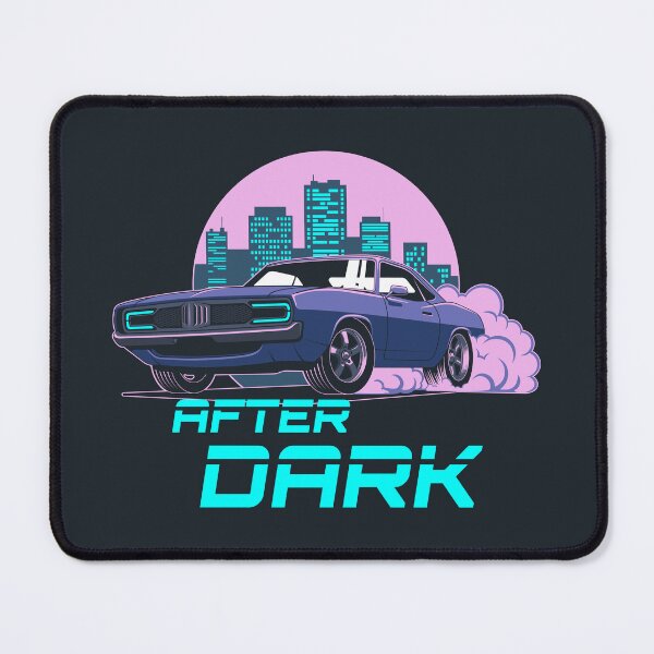 Item preview, After Dark Muscle Car – Neon City Night Drift T-Shirt designed and sold by Torque Creed.