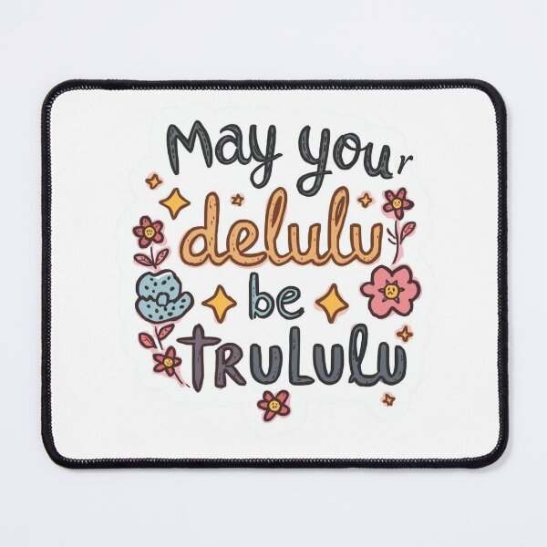 Item preview, Delulu quotes meme stickers| Delulu Is The Solulu Sticker | Funny Meme Aesthetic | In My Delulu Era 2026 | Kpop Delusional overthinking manVibes v6 designed and sold by CosmicNook1.