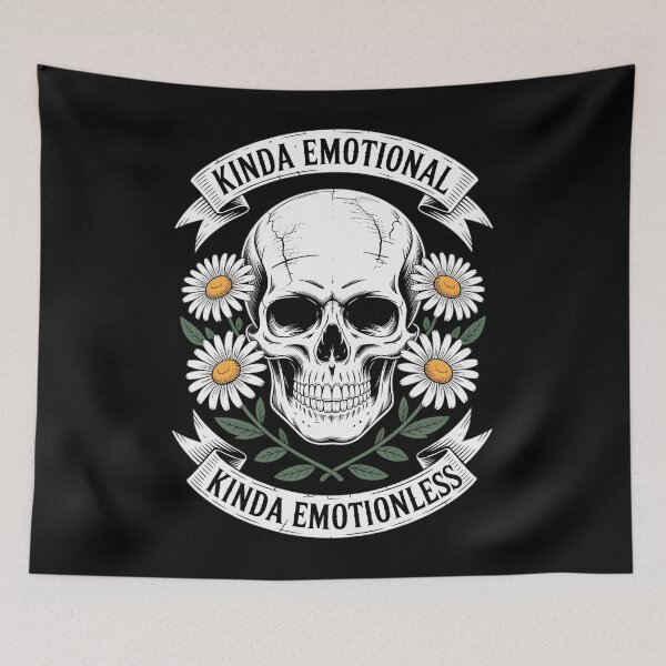 Item preview, inda Emotional Kinda Emotionless Mental Health designed and sold by papertaless.