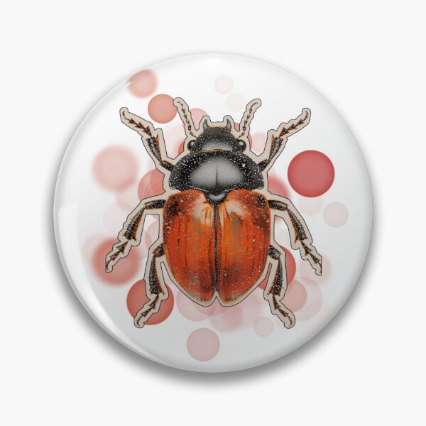 Item preview, Black and Red Bettle - Animal Illustration designed and sold by iamKRUK.
