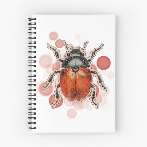 Item preview, Black and Red Bettle - Animal Illustration designed and sold by iamKRUK.