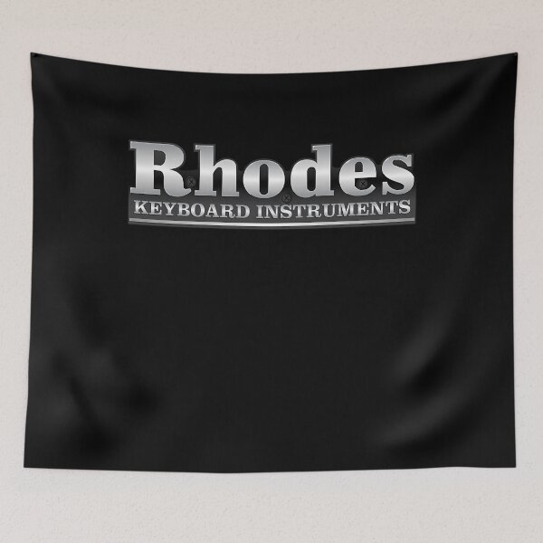 Item preview, Rhodes Keyboard Instruments Electric Piano Logo. designed and sold by Happyjaywalk.