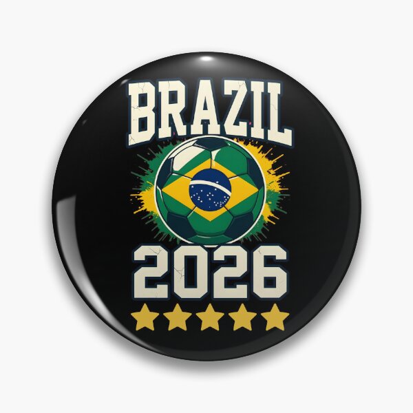 Item preview, Brazil Soccer Football 2026 designed and sold by dudelinart.