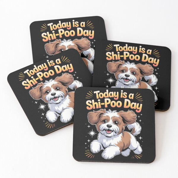 Item preview, It’s A Shi Poo Day Cute Poodle Pet Cross Dog Mix Breed Lover designed and sold by papertaless.