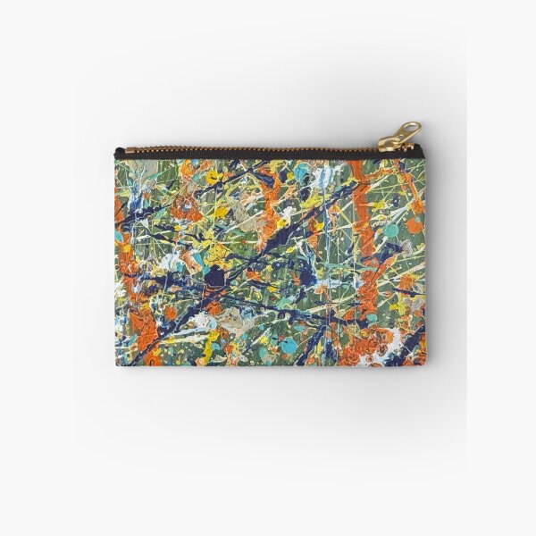 Item preview, Orange and Teal Energy - Modern Splatter Painting |kasp002-3 designed and sold by KitataCat.