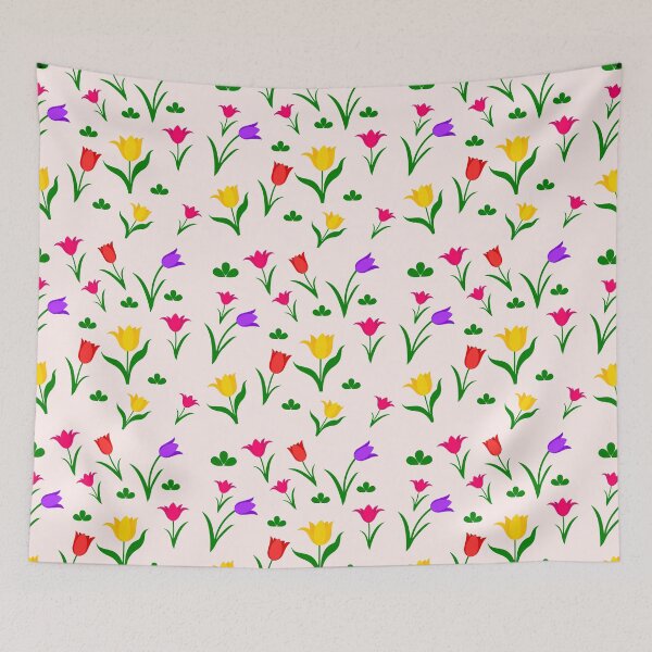 Item preview, Seamless pattern of tulips designed and sold by SVITANOK.