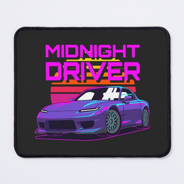 Item preview, Midnight Driver: Neon Synthwave Tuner designed and sold by Torque Creed.