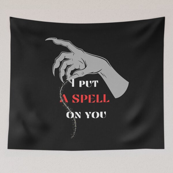 Item preview, I Put A Spell On You Dark Witch Aesthetic Design designed and sold by Aquarius-club.