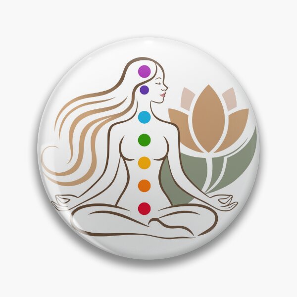 Item preview, Reiki Meditation Yoga Spiritual 7 Chakra Lotus Design designed and sold by Working Pajama.