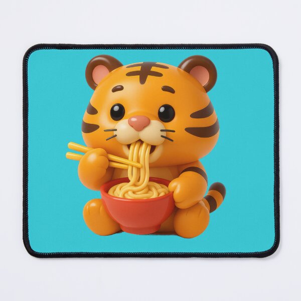 Item preview, Sweet Tiger eats ramen noodles designed and sold by Mauswohn.