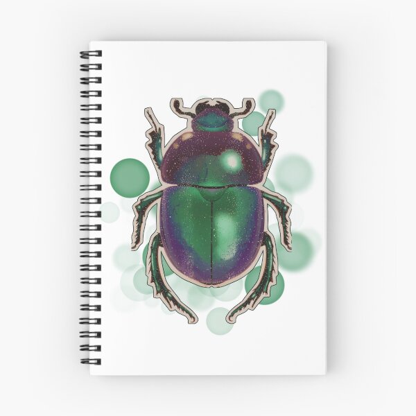 Item preview, Blue and Green Bettle - Animal Illustration designed and sold by iamKRUK.
