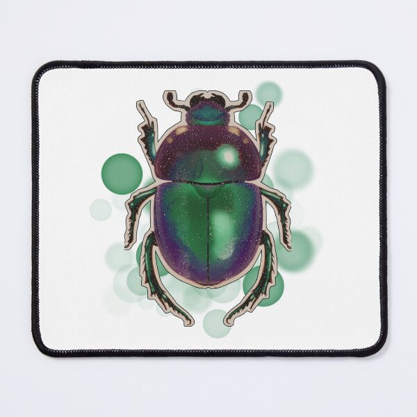 Item preview, Blue and Green Bettle - Animal Illustration designed and sold by iamKRUK.