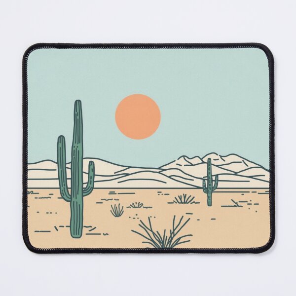 Item preview, Desert art designed and sold by Fuzzle studio.