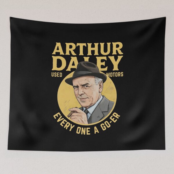 Item preview, Arthur Daley Used Motors Retro Minder Design designed and sold by TshirtsOnline-.